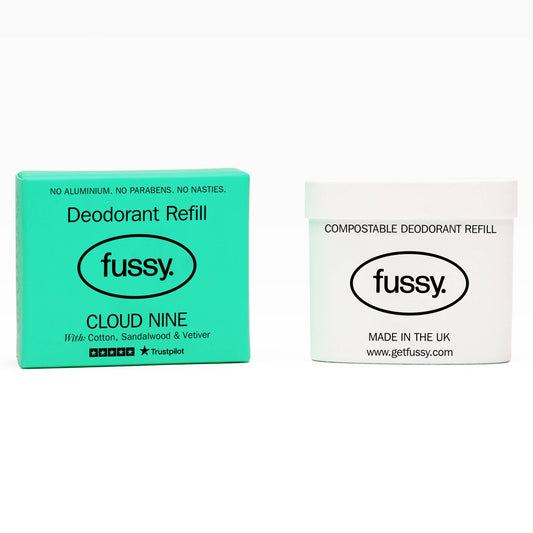 Fussy Natural Deodorant Refill - Cloud Nine