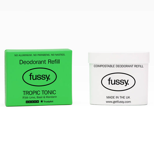 Fussy Natural Deodorant Refill  - Tropic Tonic