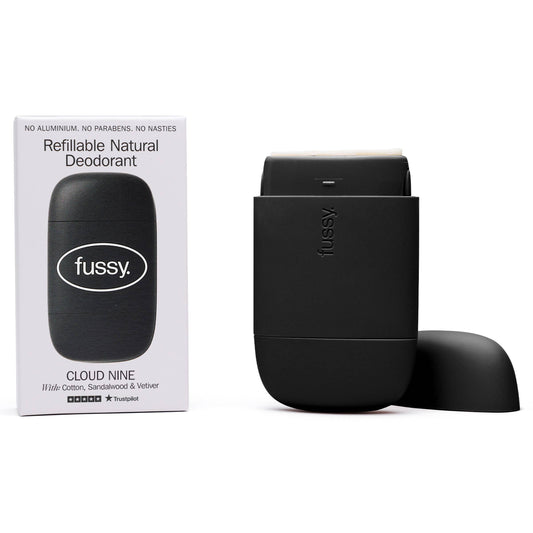 Fussy Refillable Natural Deodorant - Cloud Nine