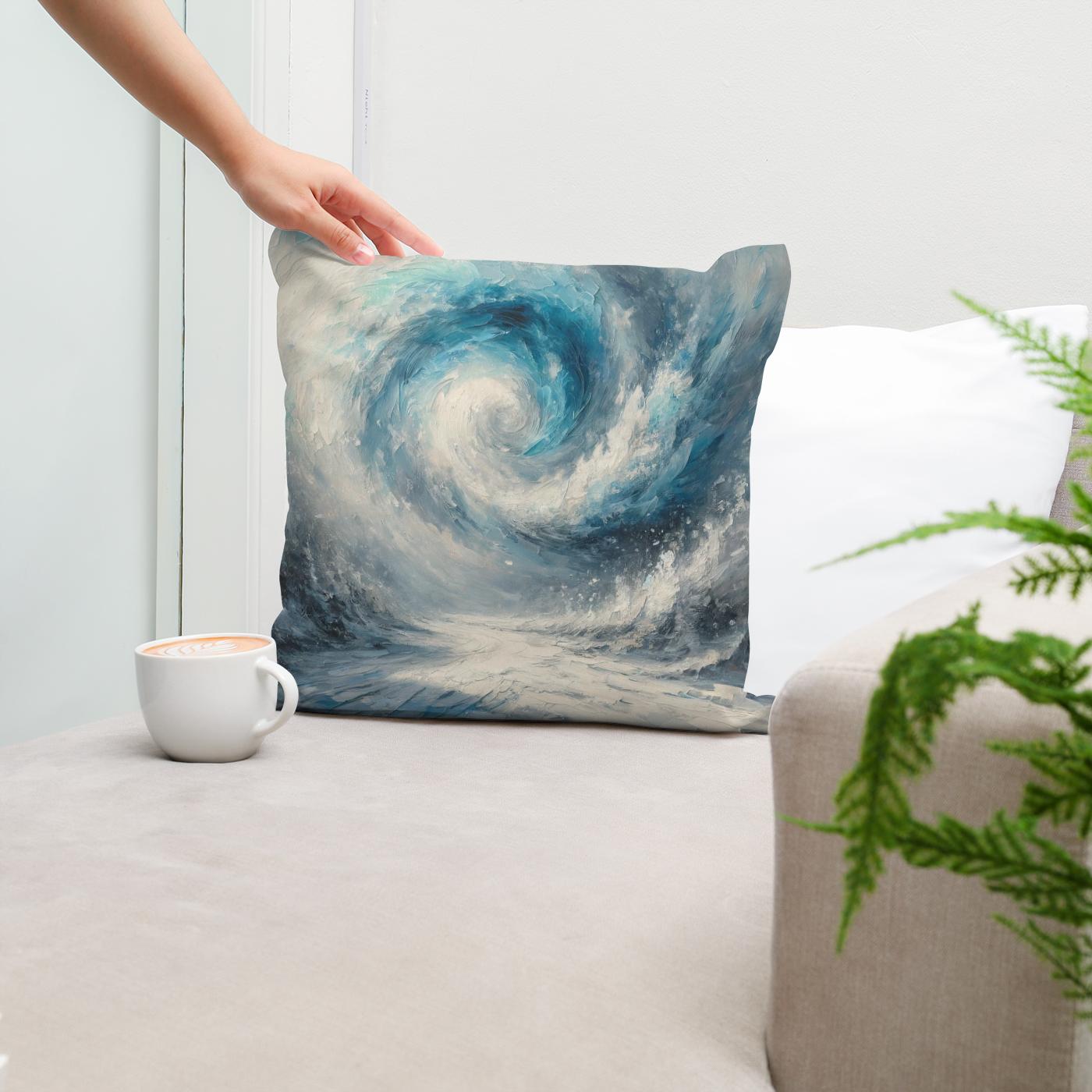 Blizzard's Embrace Cotton Cushion