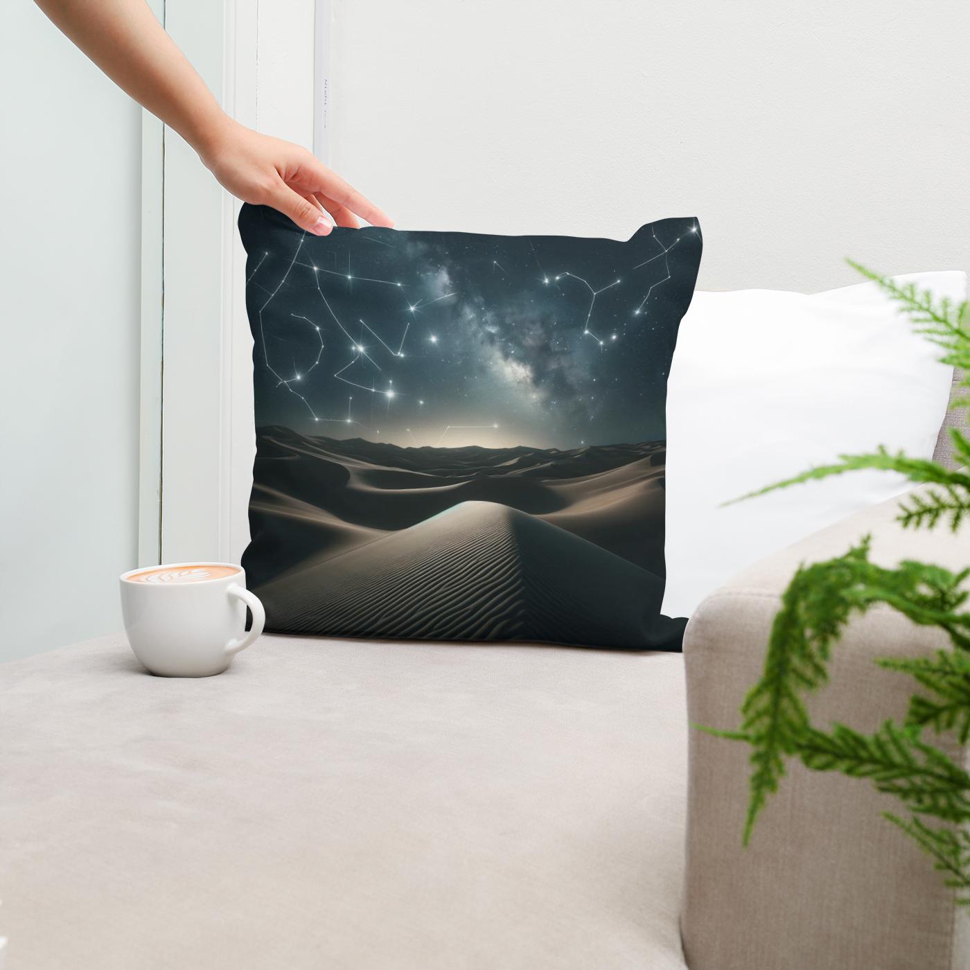Desert Constellations Cotton Cushion