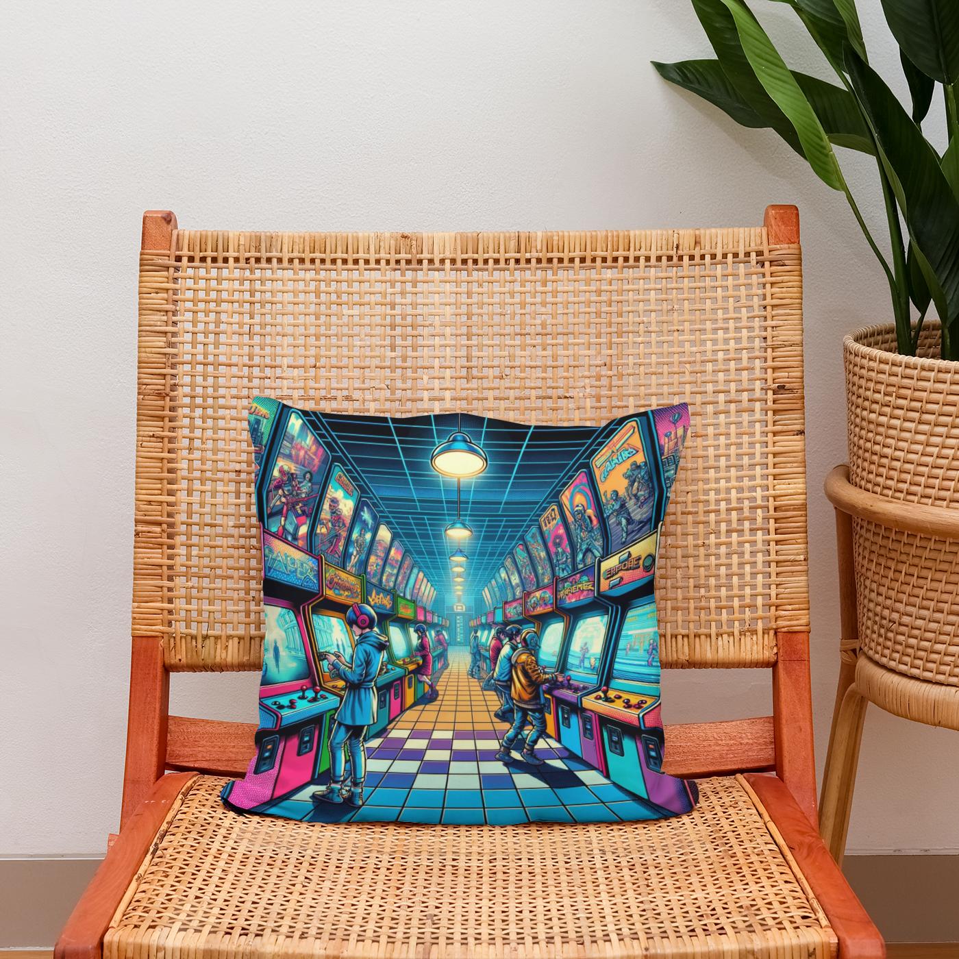 Future Play Arcade Cotton Cushion