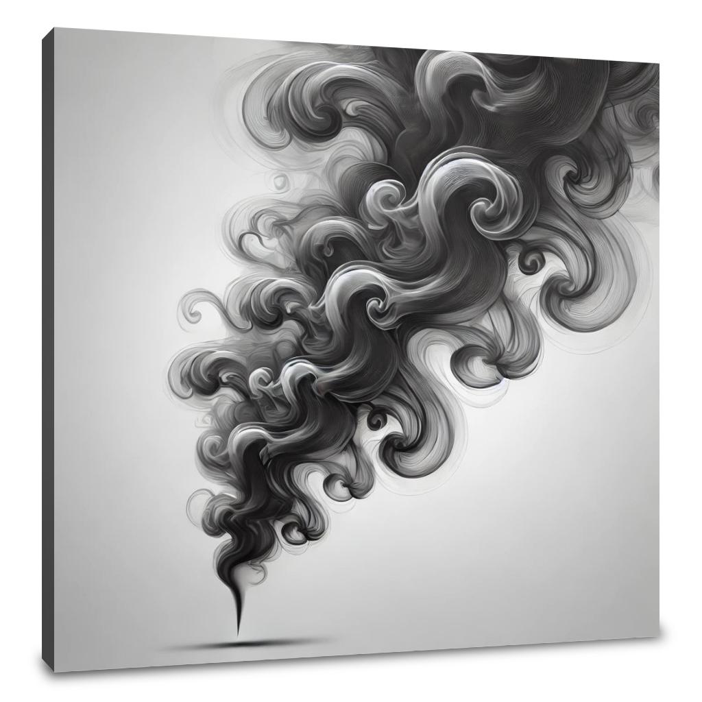 Ethereal Smoke Canvas