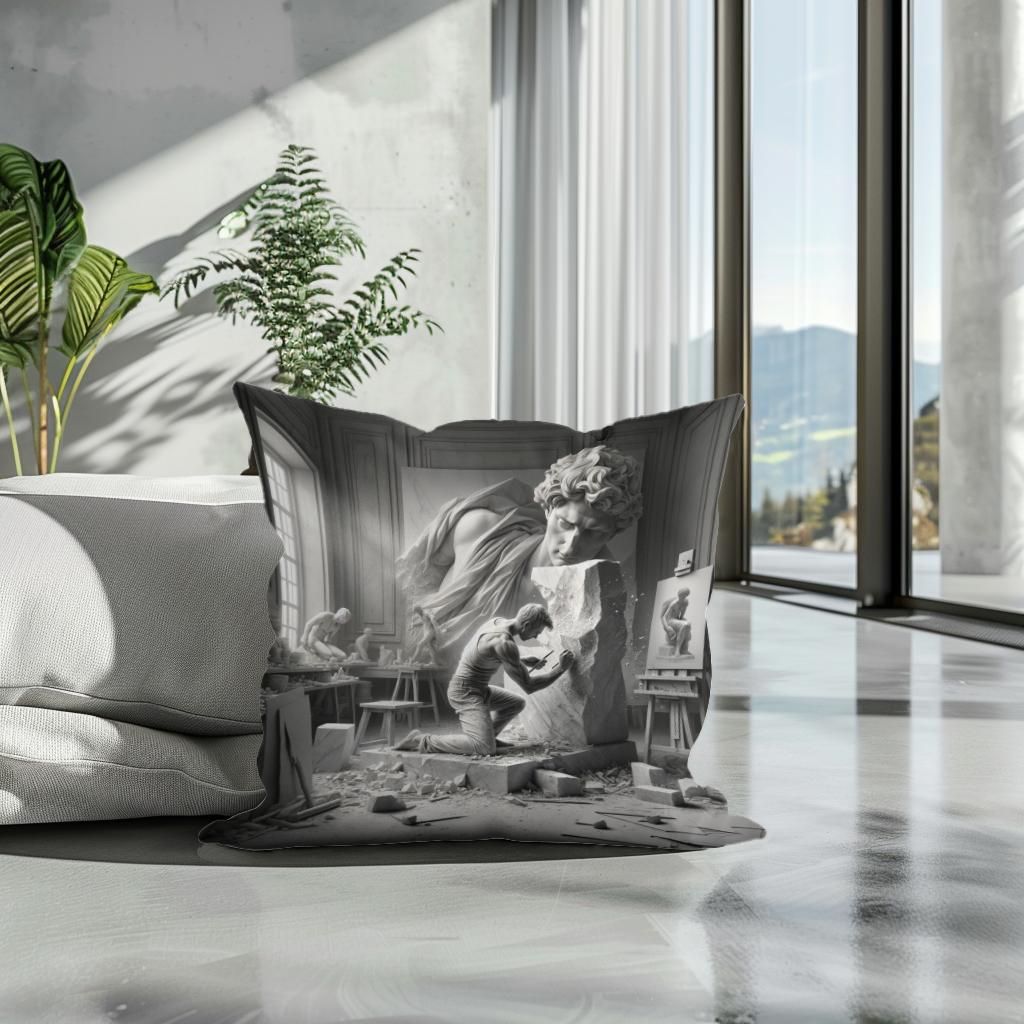 Marble Genesis Cotton Cushion