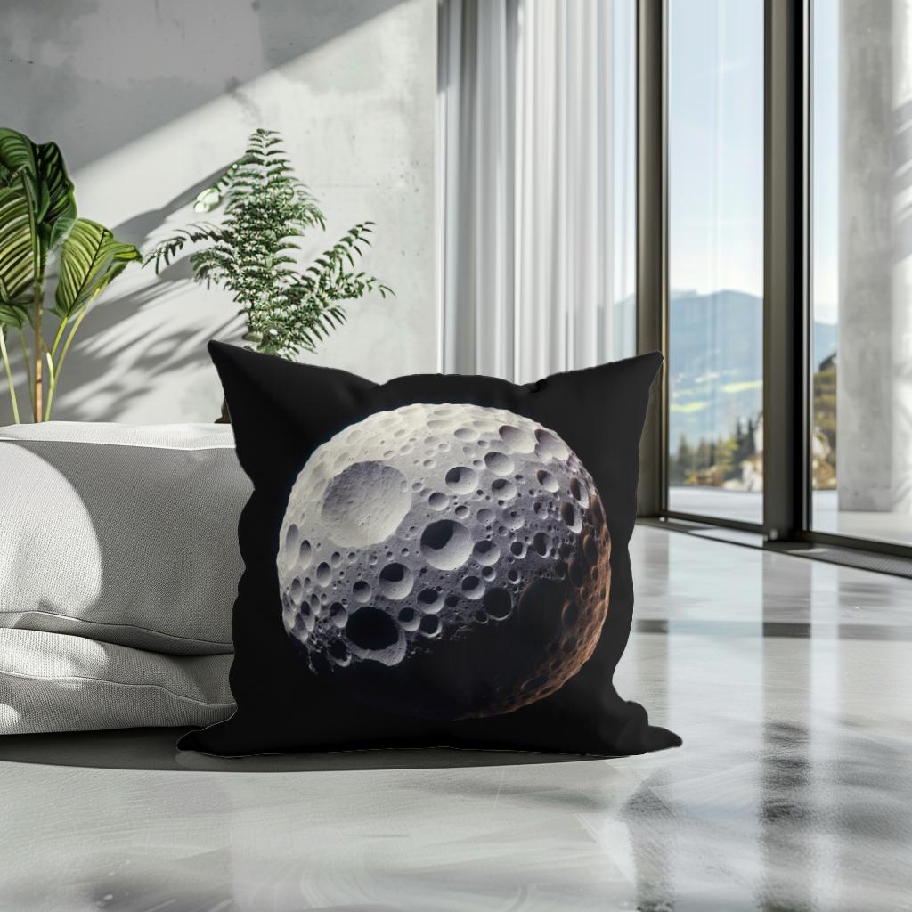 Ceres' Silent Orbit Cotton Cushion