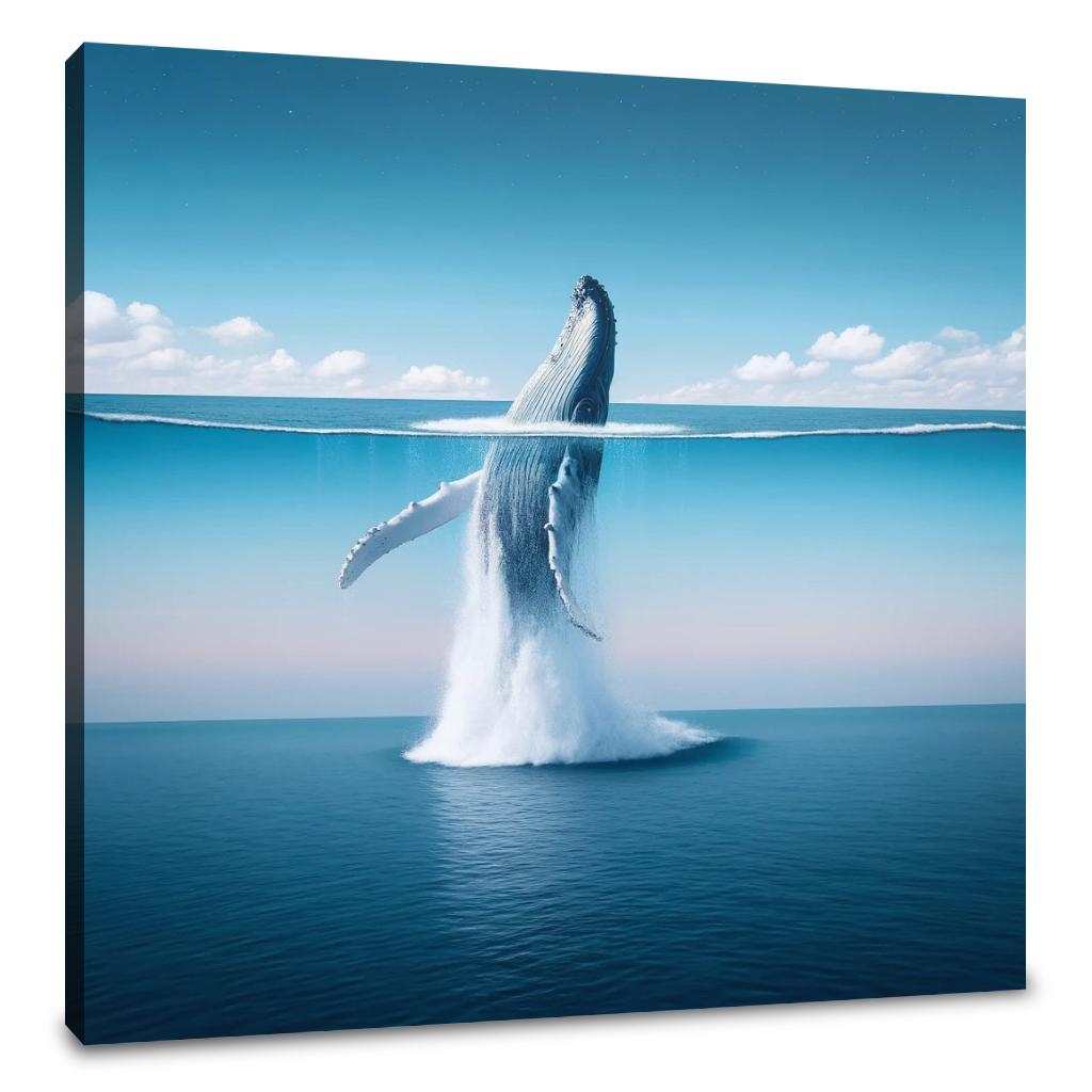 Skyward Ocean Canvas