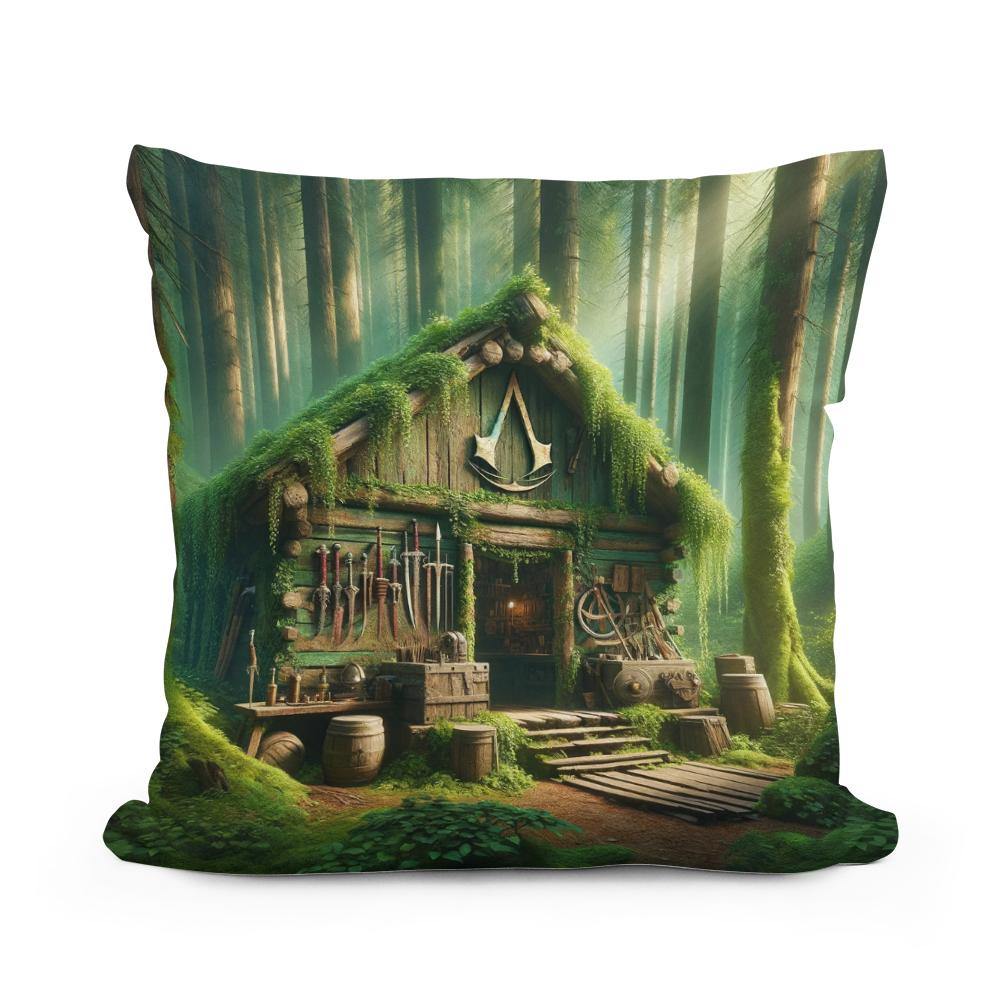 Forest Assassin Cotton Cushion
