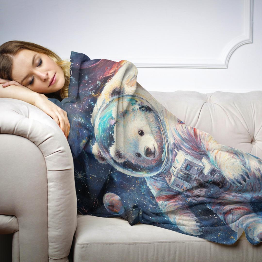 Cosmic Bear Blanket
