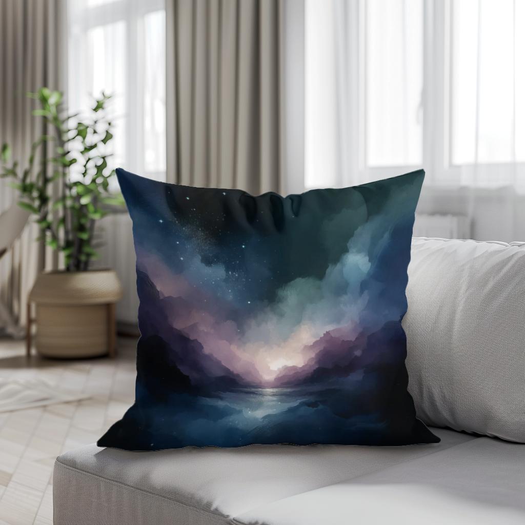 Nocturnal Serenity Cotton Cushion