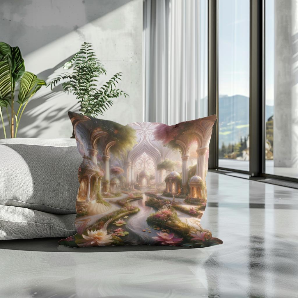 Elven Grace Cotton Cushion