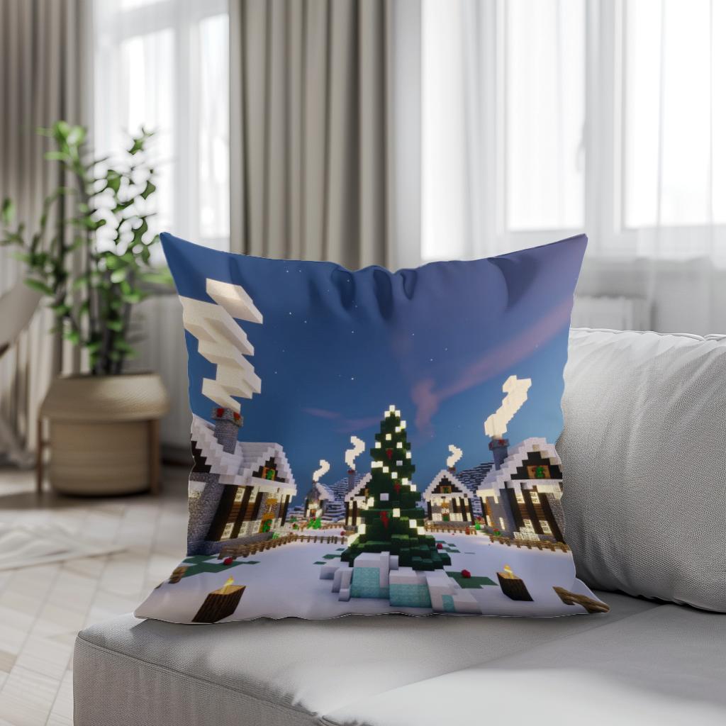 Frosted Hamlet Cotton Cushion