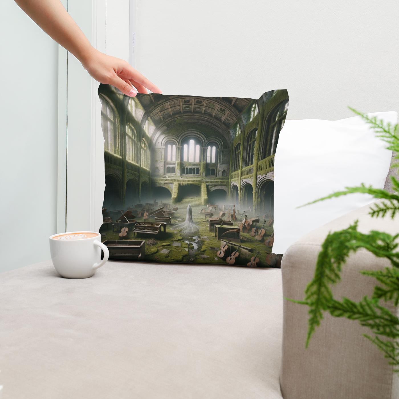 Echoes of Harmony Cotton Cushion