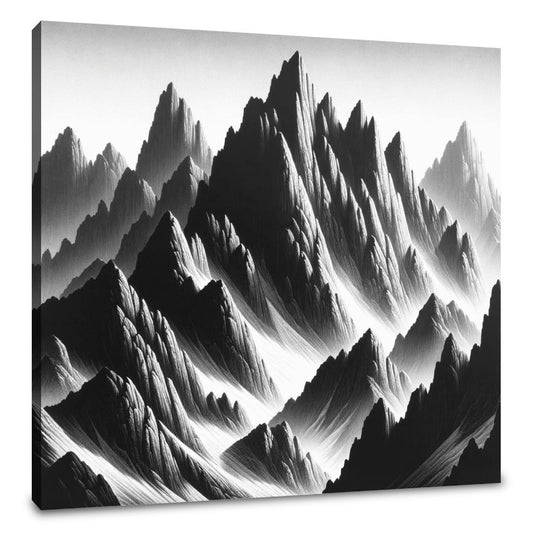 Summit Shadows Canvas