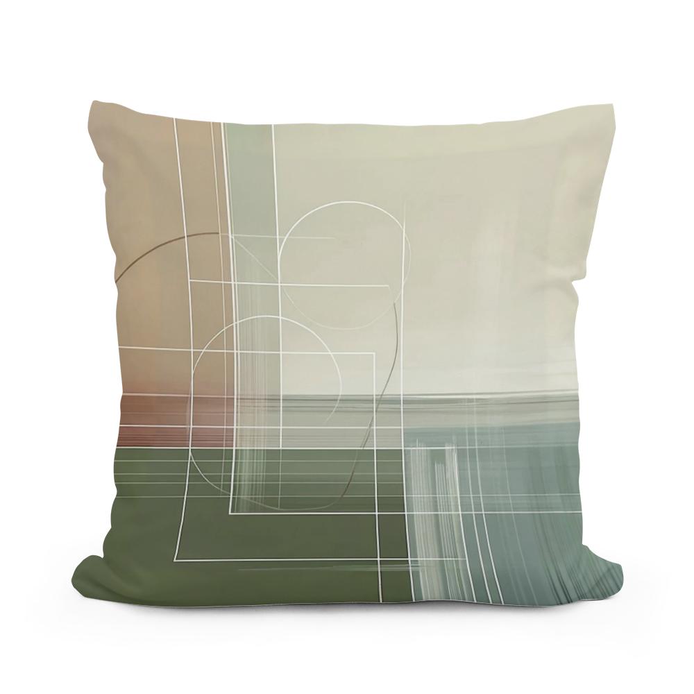 Harmony Lines Cotton Cushion