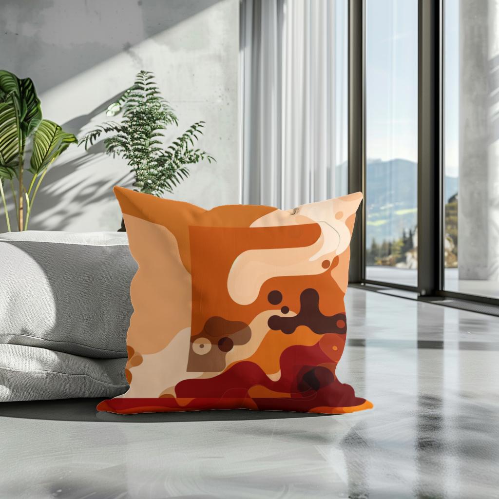 Desert Sands of Serenity Cotton Cushion