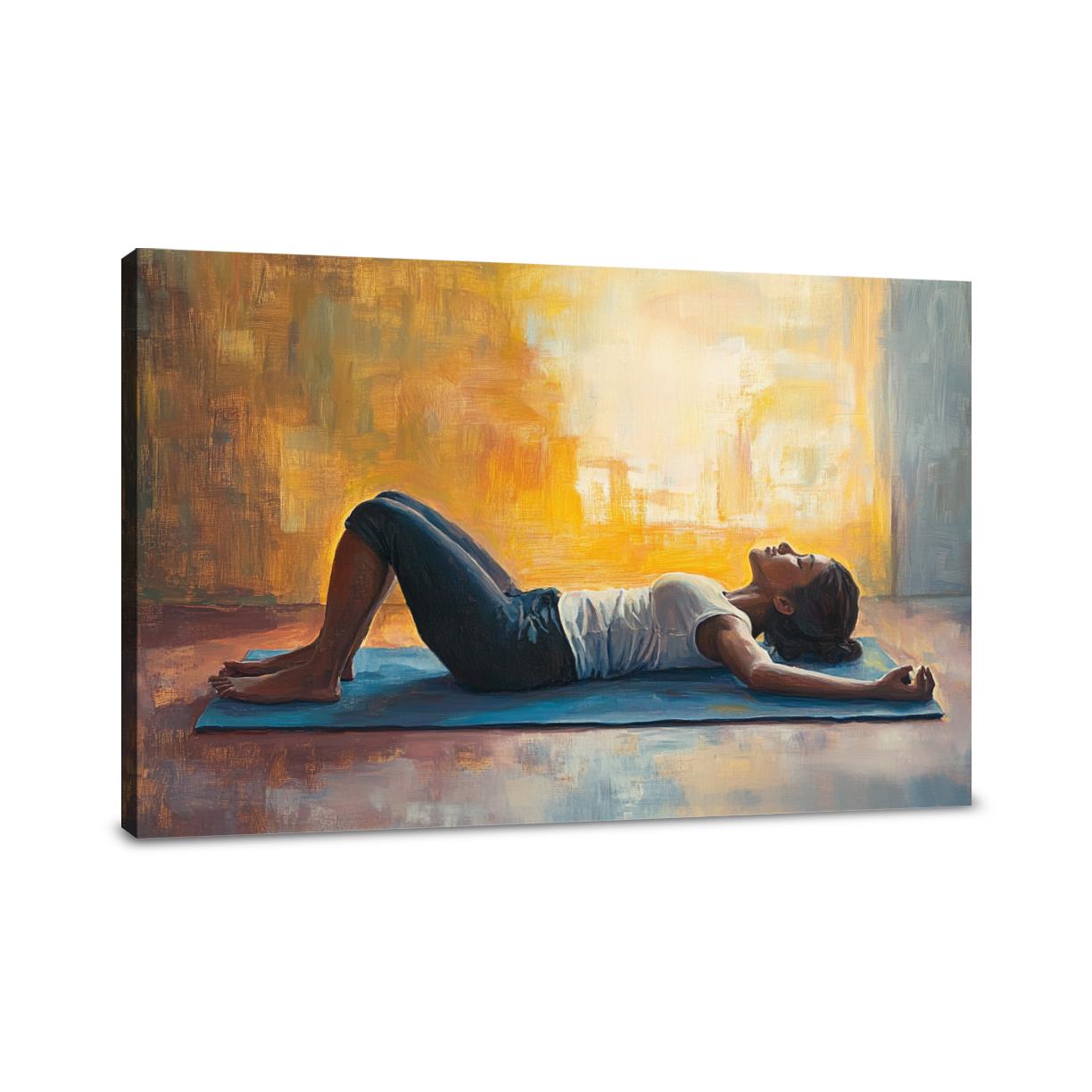 Post-Workout Serenity Canvas