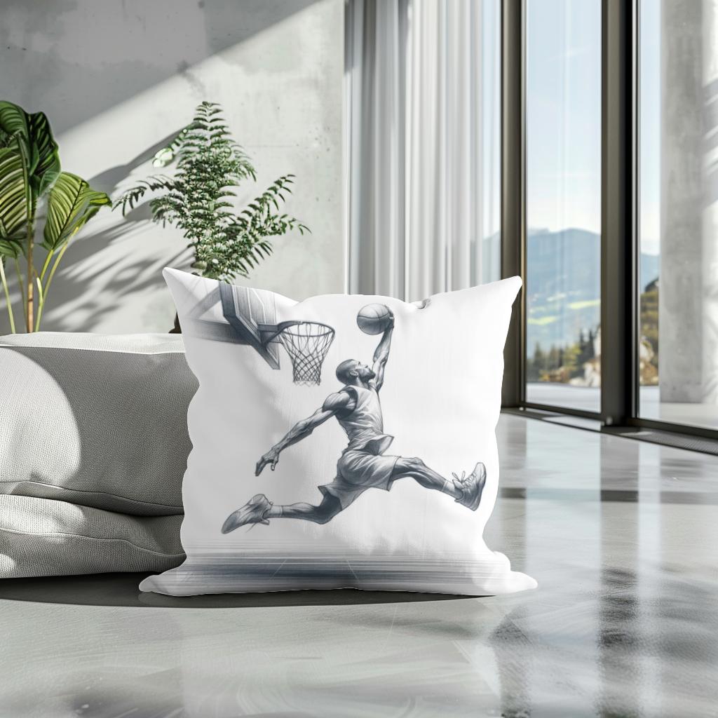 Pencil Dunk Cotton Cushion