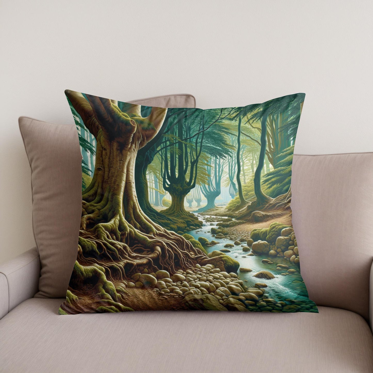 Enchanted Trail Cotton Cushion