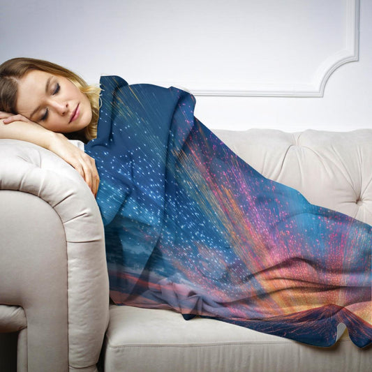 Colour Cascade Blanket