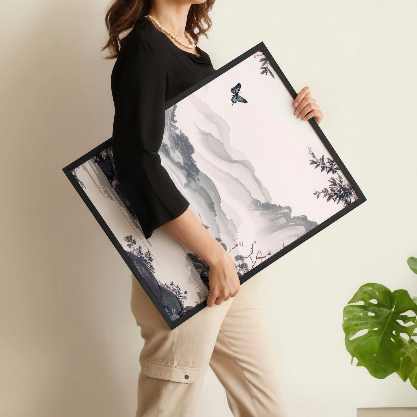 Gallery Wall Prints | Set of 3 Chinoiserie Wall art Prints