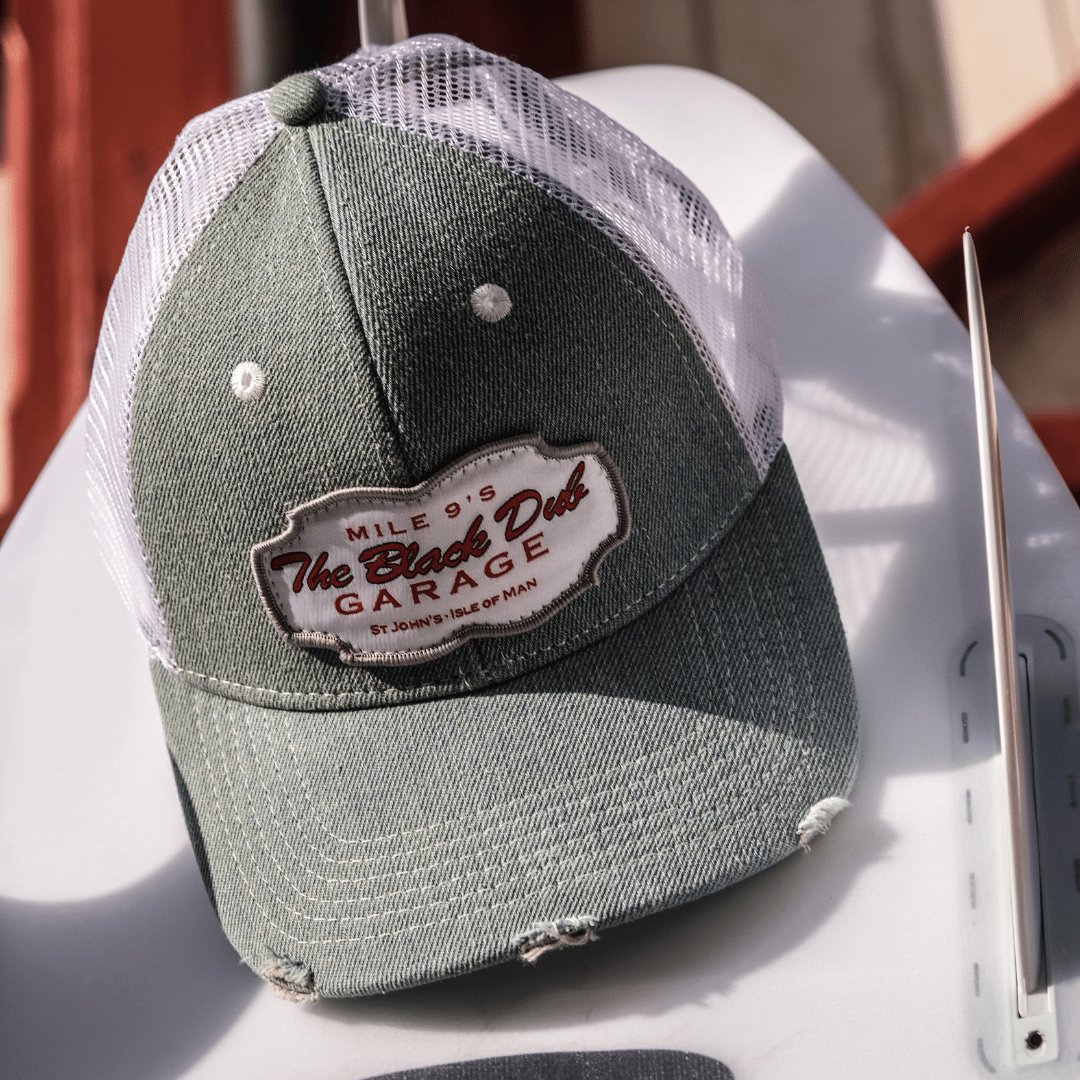 Denim Garage Trucker Hat