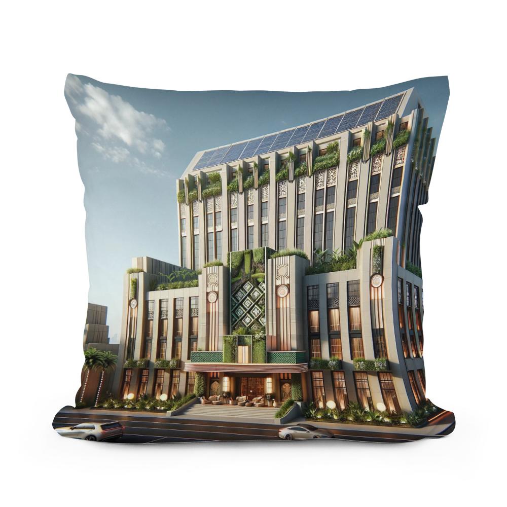 Eco-Deco Grandeur Cotton Cushion