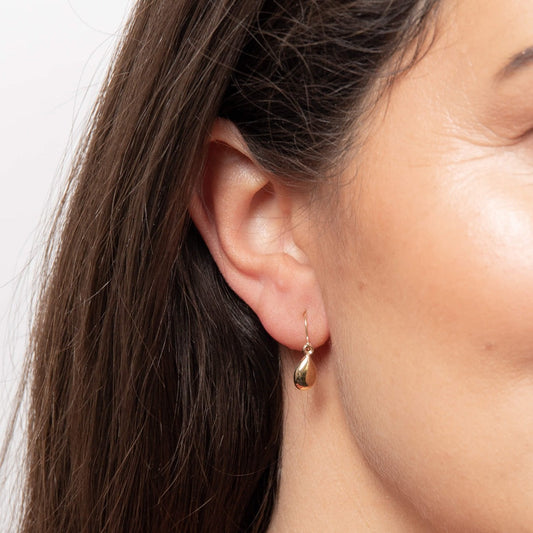 Elements Gold Teardrop Earrings