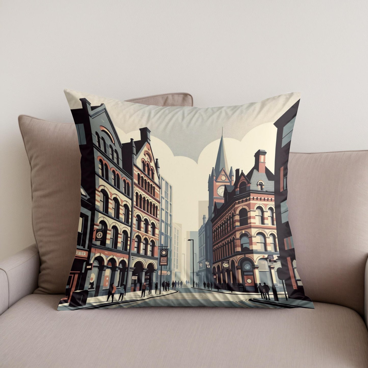 Manchester Northern Quarter Essence Cotton Cushion
