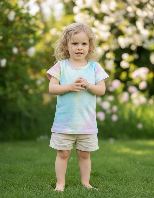 Limited Edition Stylish Kid Tie Dye T Shirt