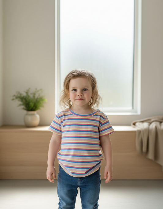 Chloe Rainbow Kids Top