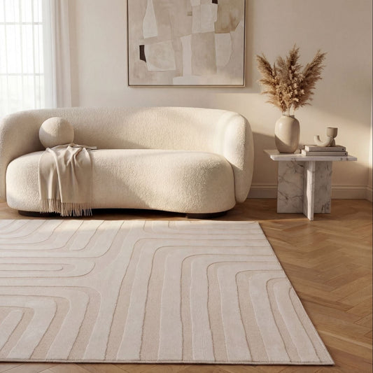 Loft Geometric Cream Rug