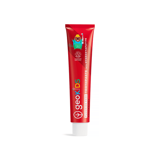 Georganics Kids Fluoride-Free Toothpaste with Hydroxyapatite – Strawberry