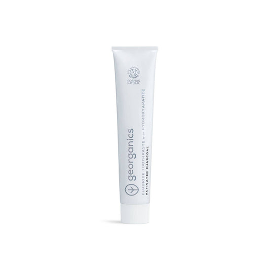 Georganics Next Generation Toothpaste with Hydroxyapatite – Activated Charcoal