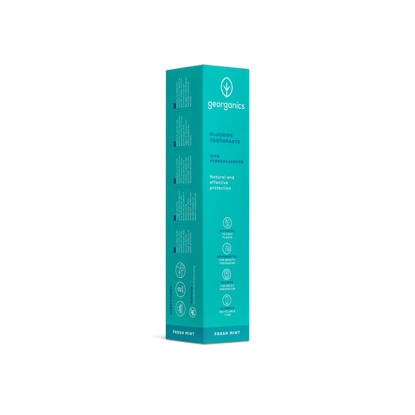 Georganics Next Generation Toothpaste with Hydroxyapatite – Fresh Mint