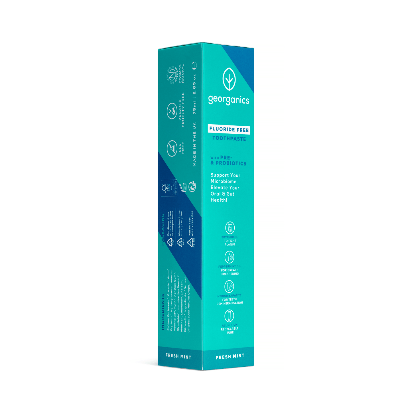 Georganics Prebiotic & Probiotic Toothpaste with Hydroxyapatite