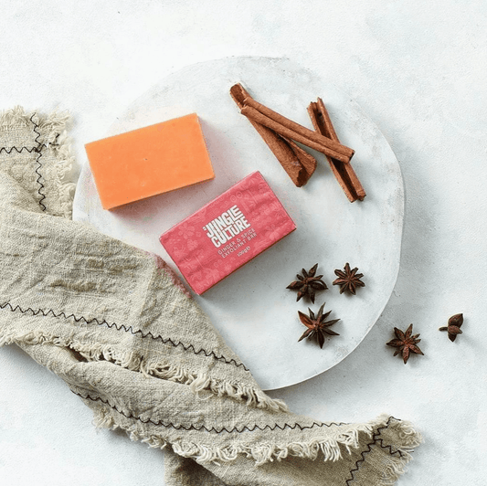 Ginger & Spice Natural Eco Exfoliant Body Soap For Soft Clean Skin