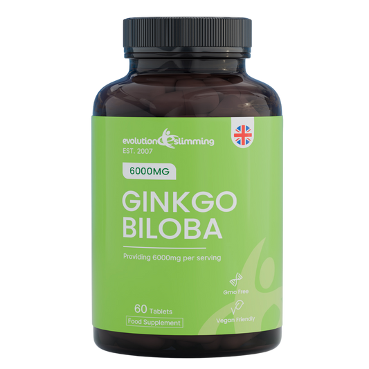 Ginkgo Biloba 6000mg High Strength - 6 month Supply