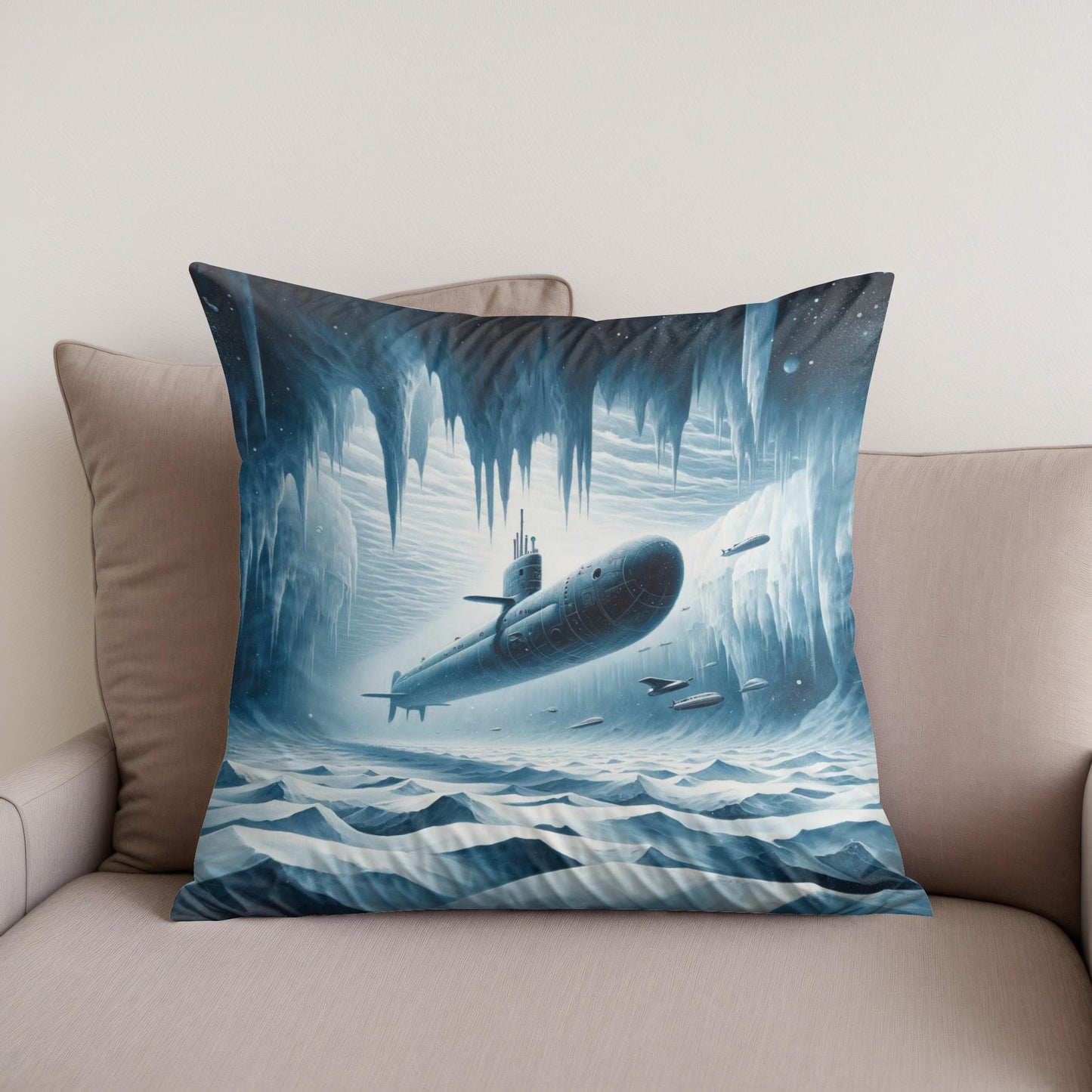 Arctic Abyss Cotton Cushion