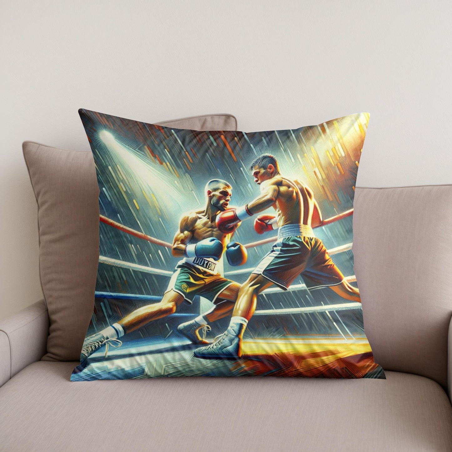 Rope-A-Dope Duel Cotton Cushion
