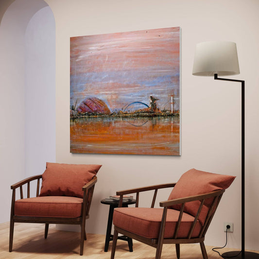 Glasgow Harbour | Statement Interior Wall Art from Scotland