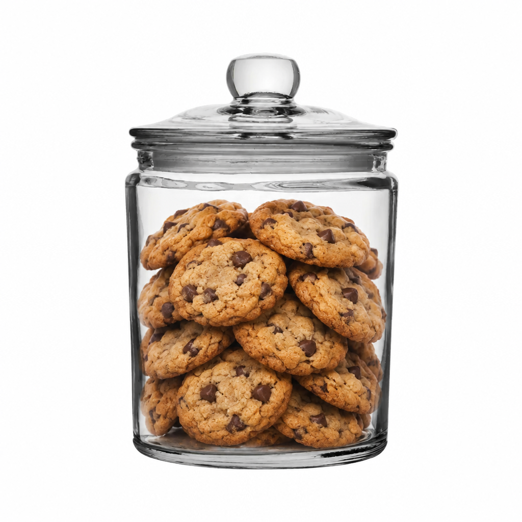 Biscotti Glass Jar - 1.9L
