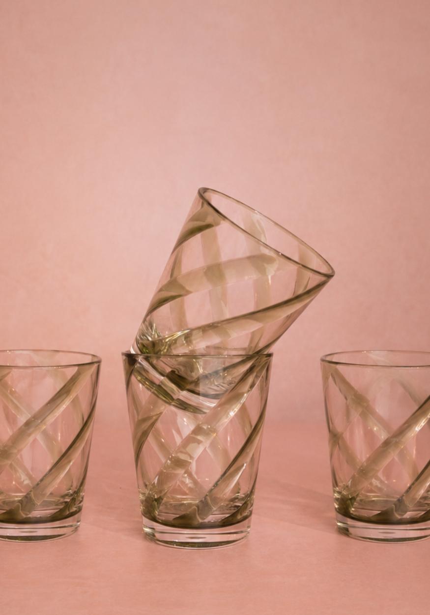 Poolside Gossip - Green Acrylic Tumbler x 6