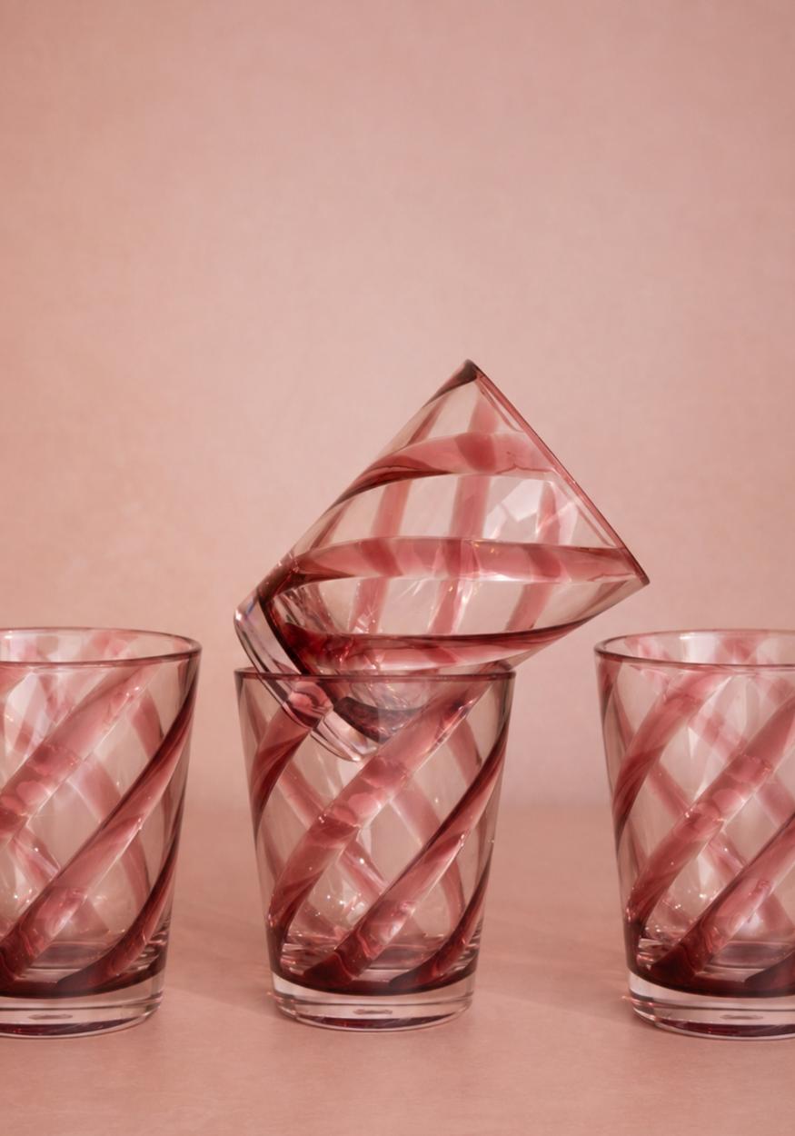 Poolside Gossip - Red Acrylic Tumbler x 6