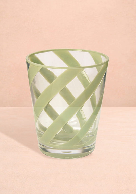 Poolside Gossip Sage Green Acrylic Tumbler -  Set of 6