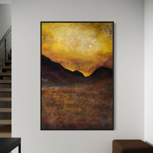 Glencoe Moonlight | Statement Interior Wall Art from Scotland