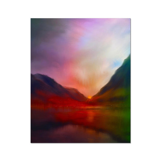 Glencoe Sunset Artist Proof Collector Print