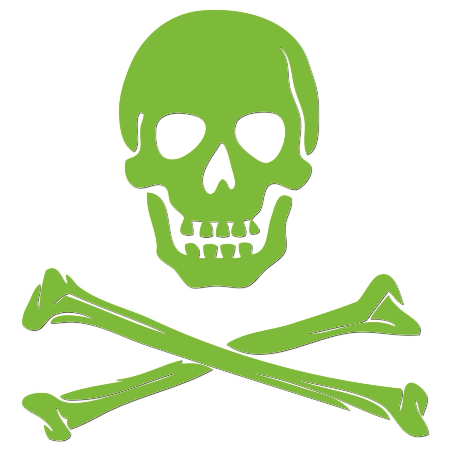 Skull And Crossbones Sticker