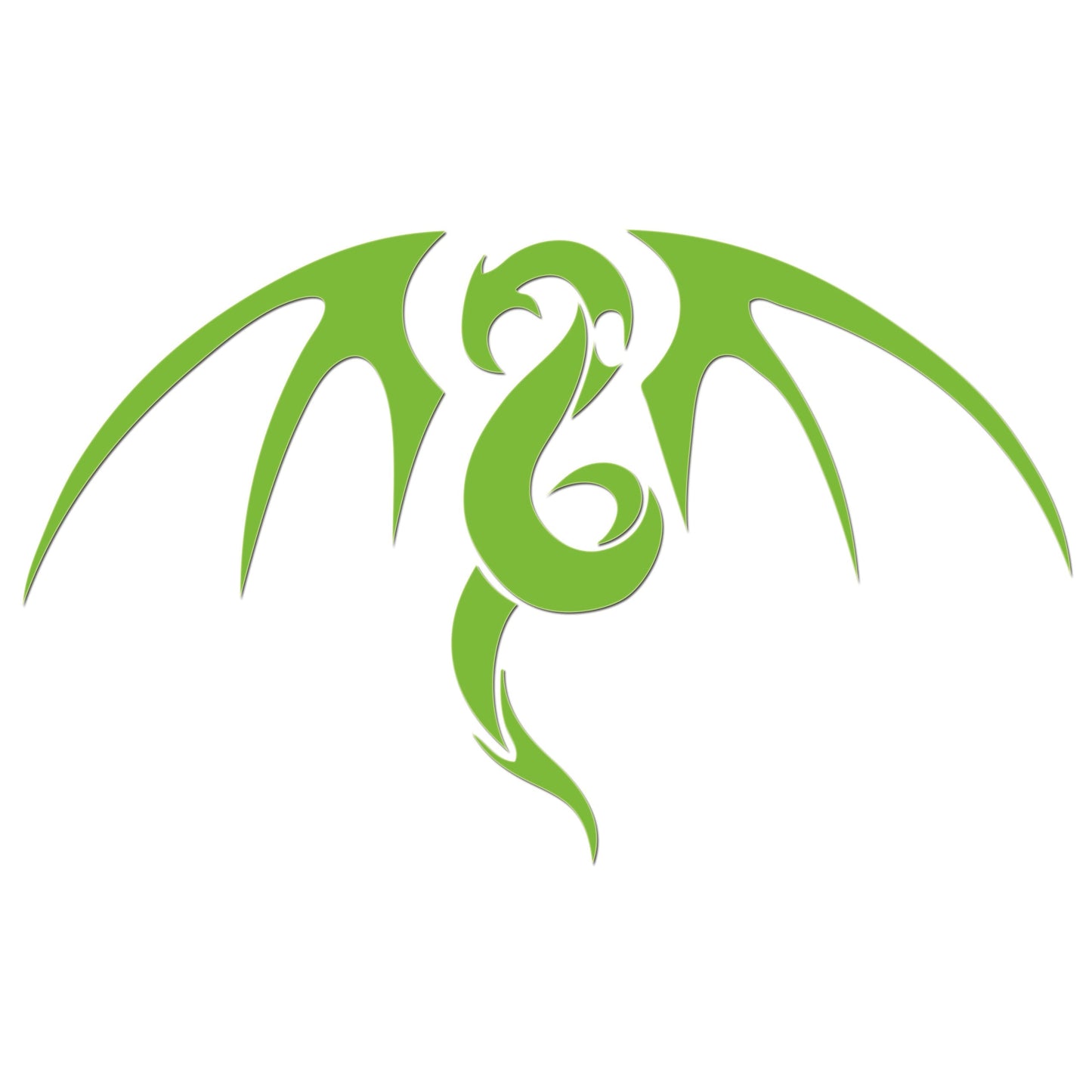 Tribal Dragon Sticker