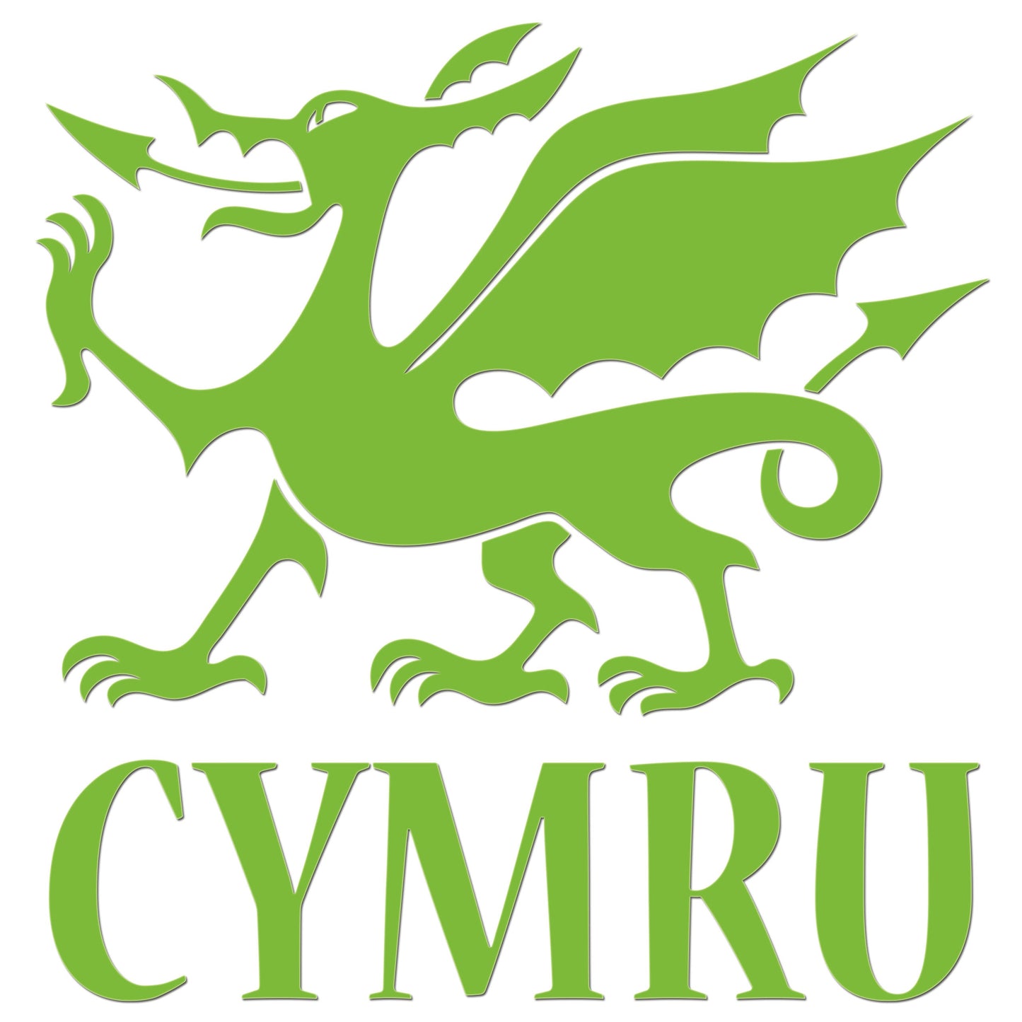Cymru Dragon Sticker
