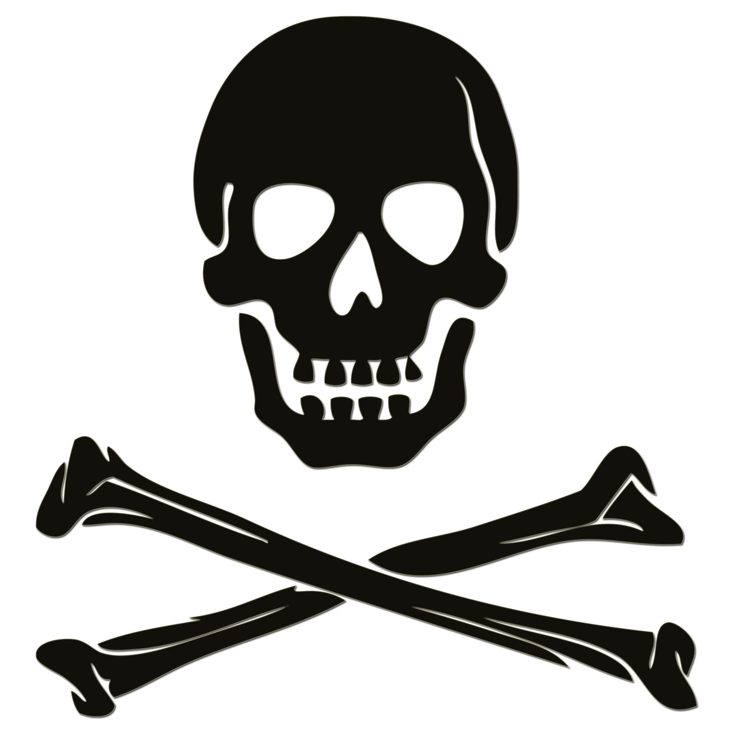 Skull And Crossbones Sticker